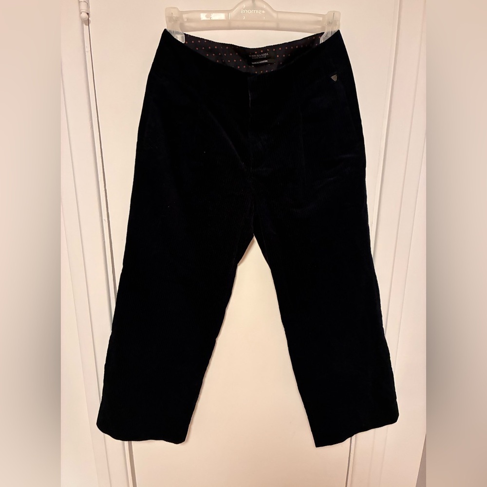 Scotch & Soda Corduroy Pants Marine Relaxed Fit